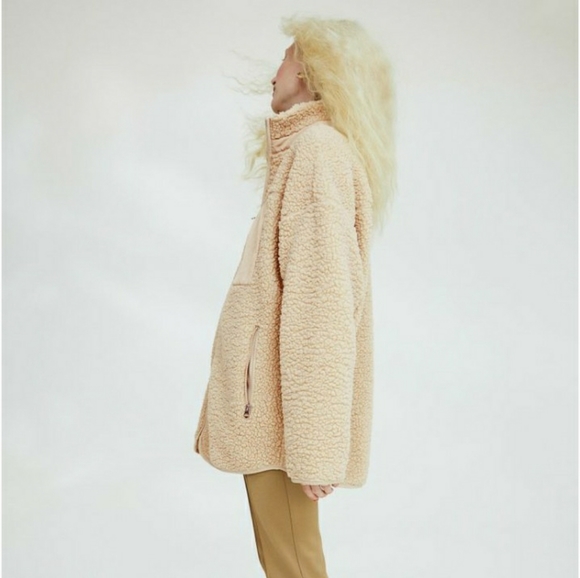 H&M faux shearling jacket - Picture 3 of 6